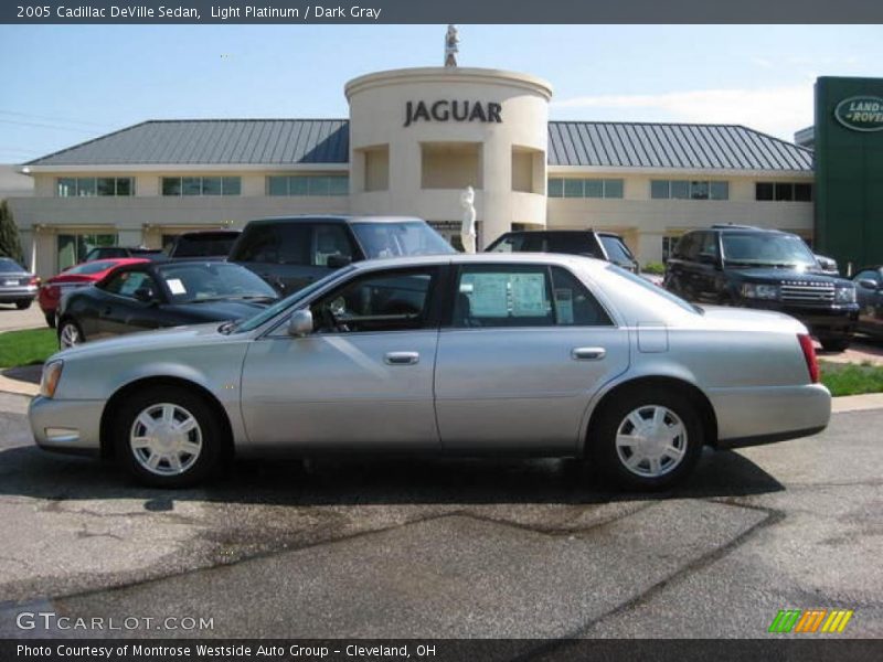 Light Platinum / Dark Gray 2005 Cadillac DeVille Sedan