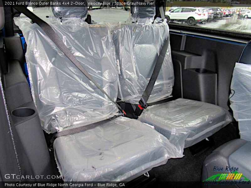 Velocity Blue / Space Gray/Navy Pier 2021 Ford Bronco Outer Banks 4x4 2-Door
