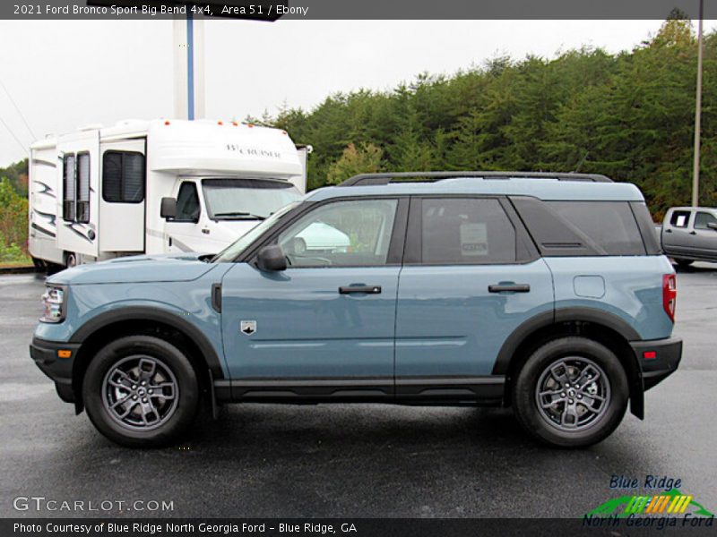 Area 51 / Ebony 2021 Ford Bronco Sport Big Bend 4x4