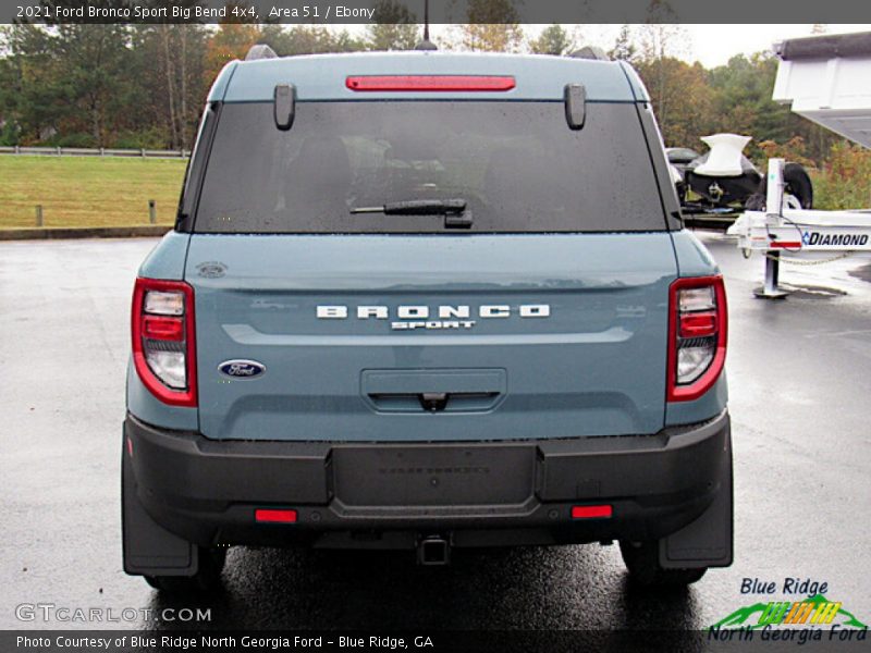Area 51 / Ebony 2021 Ford Bronco Sport Big Bend 4x4