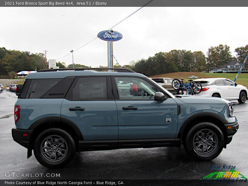 Area 51 / Ebony 2021 Ford Bronco Sport Big Bend 4x4