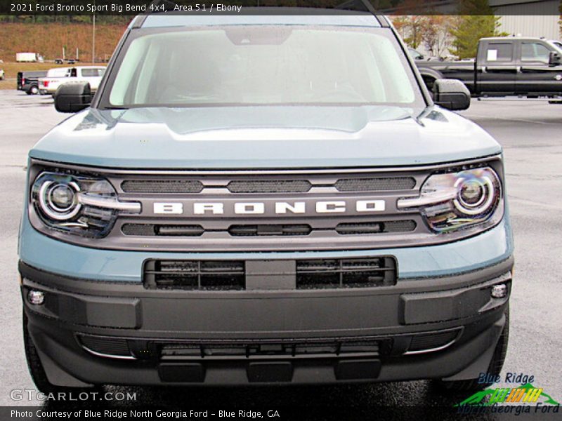 Area 51 / Ebony 2021 Ford Bronco Sport Big Bend 4x4