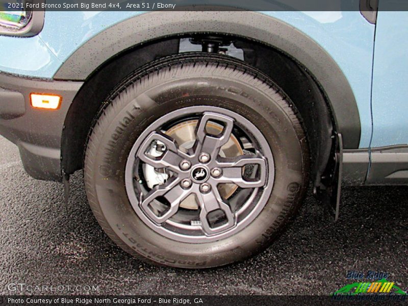 Area 51 / Ebony 2021 Ford Bronco Sport Big Bend 4x4