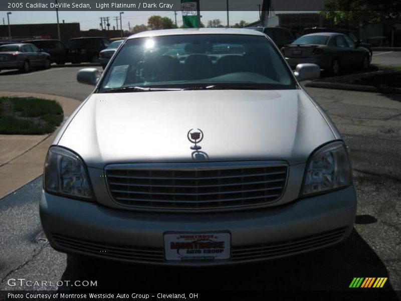 Light Platinum / Dark Gray 2005 Cadillac DeVille Sedan