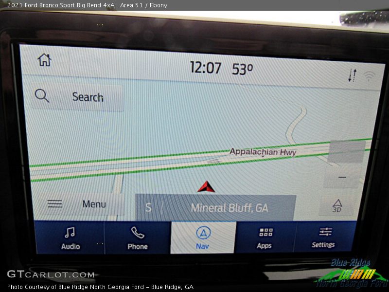 Area 51 / Ebony 2021 Ford Bronco Sport Big Bend 4x4