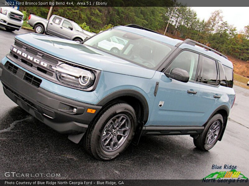 Area 51 / Ebony 2021 Ford Bronco Sport Big Bend 4x4