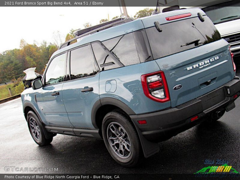 Area 51 / Ebony 2021 Ford Bronco Sport Big Bend 4x4