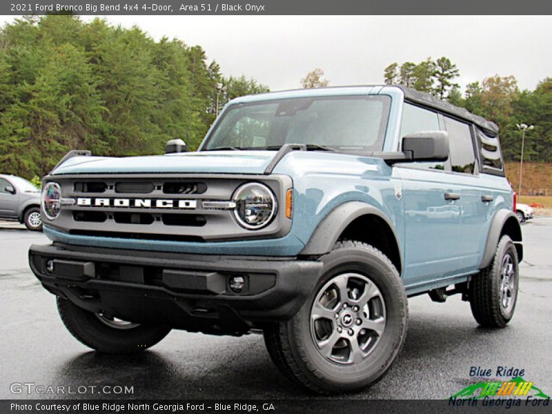 Area 51 / Black Onyx 2021 Ford Bronco Big Bend 4x4 4-Door