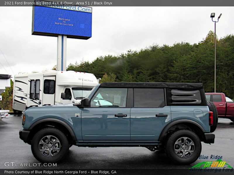 Area 51 / Black Onyx 2021 Ford Bronco Big Bend 4x4 4-Door