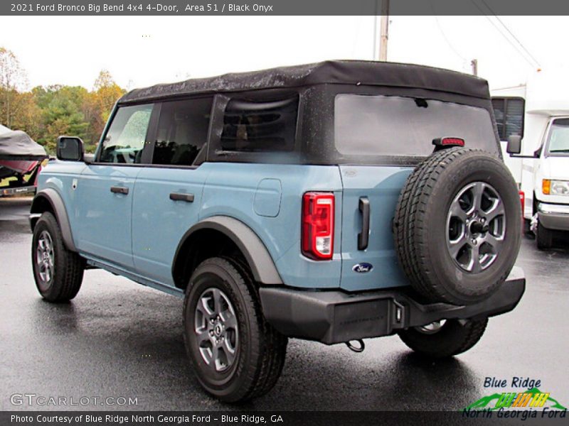 Area 51 / Black Onyx 2021 Ford Bronco Big Bend 4x4 4-Door