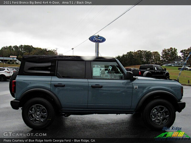 Area 51 / Black Onyx 2021 Ford Bronco Big Bend 4x4 4-Door