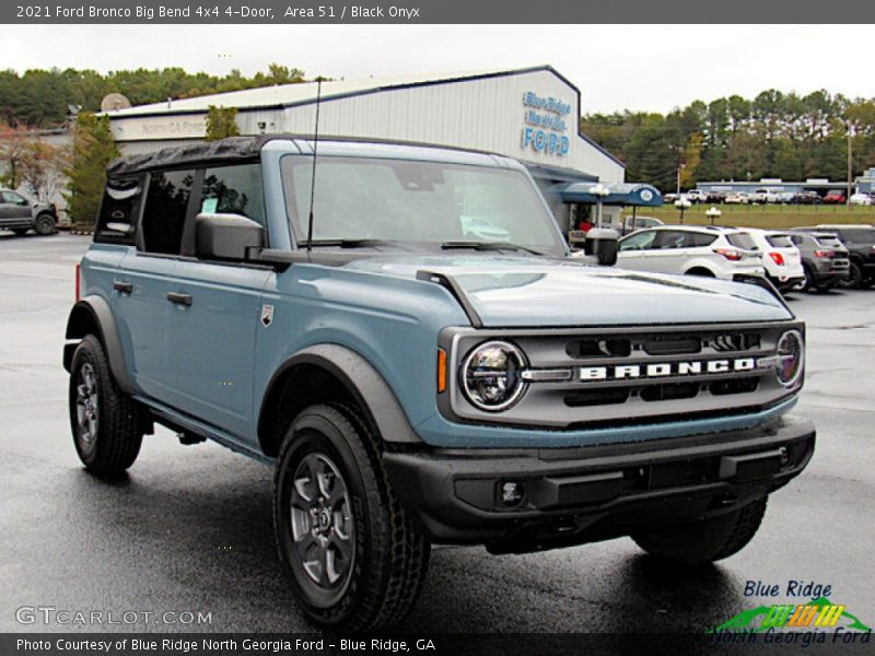 Area 51 / Black Onyx 2021 Ford Bronco Big Bend 4x4 4-Door