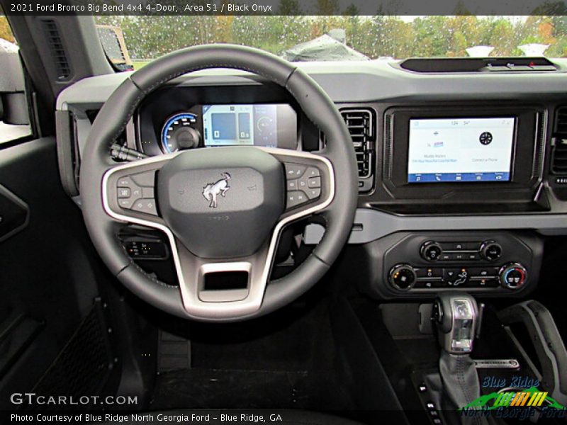 Area 51 / Black Onyx 2021 Ford Bronco Big Bend 4x4 4-Door
