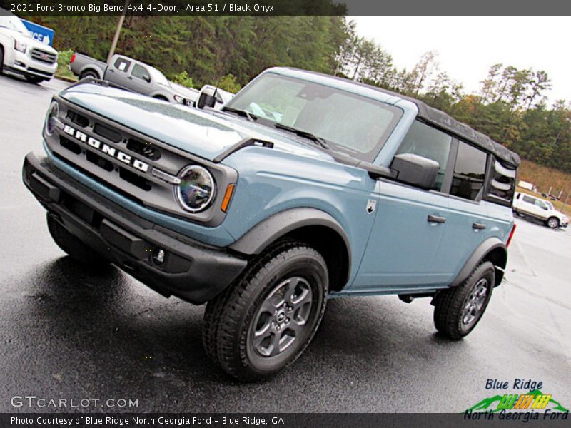 Area 51 / Black Onyx 2021 Ford Bronco Big Bend 4x4 4-Door