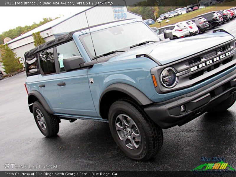 Area 51 / Black Onyx 2021 Ford Bronco Big Bend 4x4 4-Door