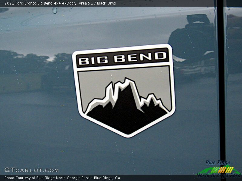 Area 51 / Black Onyx 2021 Ford Bronco Big Bend 4x4 4-Door