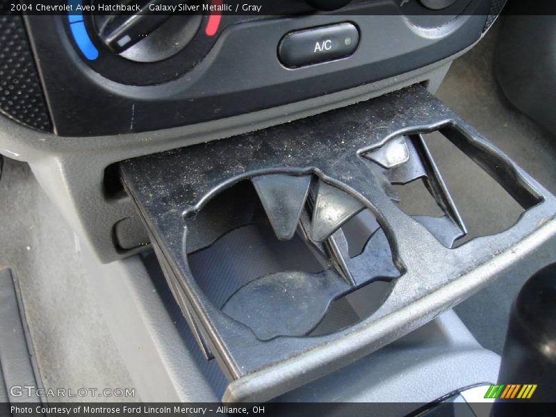 Galaxy Silver Metallic / Gray 2004 Chevrolet Aveo Hatchback