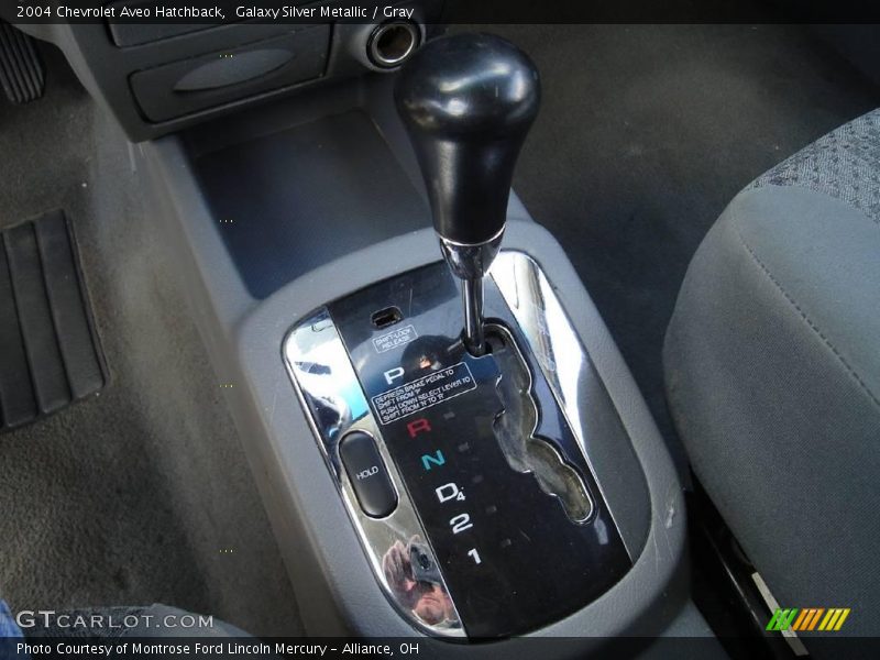 Galaxy Silver Metallic / Gray 2004 Chevrolet Aveo Hatchback