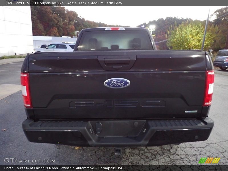 Agate Black / Medium Earth Gray 2020 Ford F150 STX SuperCab 4x4