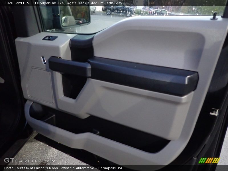 Agate Black / Medium Earth Gray 2020 Ford F150 STX SuperCab 4x4