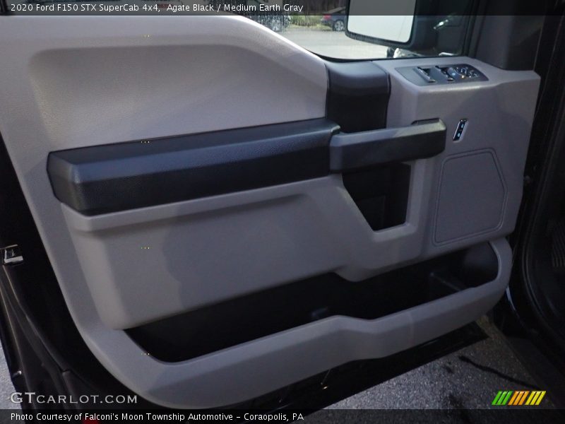 Agate Black / Medium Earth Gray 2020 Ford F150 STX SuperCab 4x4