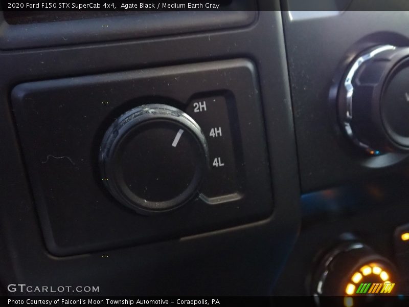 Agate Black / Medium Earth Gray 2020 Ford F150 STX SuperCab 4x4