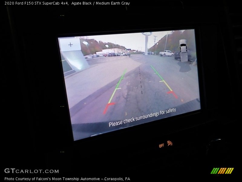 Agate Black / Medium Earth Gray 2020 Ford F150 STX SuperCab 4x4