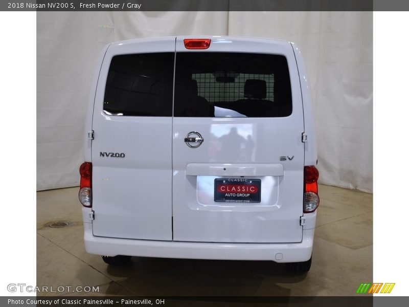 Fresh Powder / Gray 2018 Nissan NV200 S
