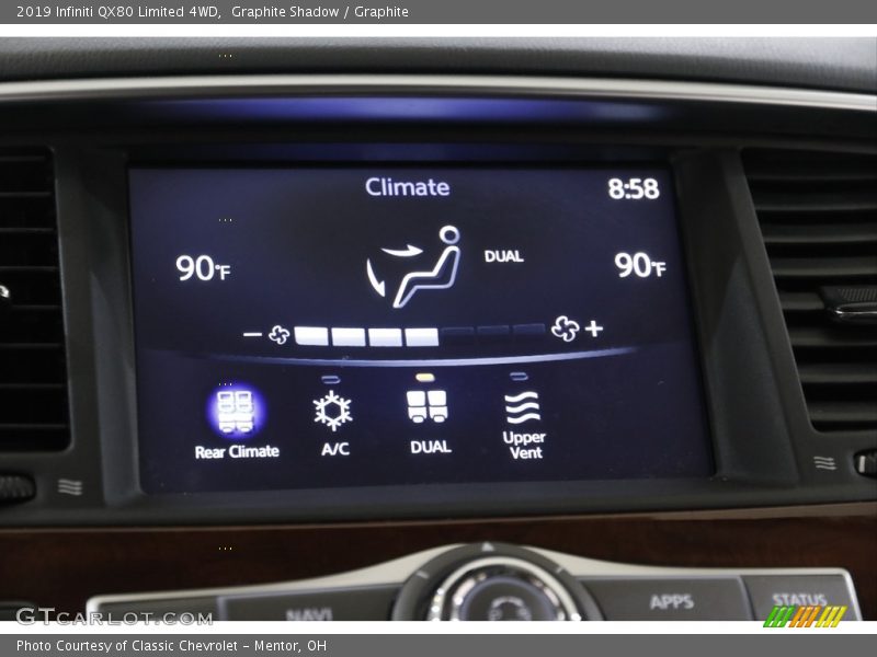 Graphite Shadow / Graphite 2019 Infiniti QX80 Limited 4WD