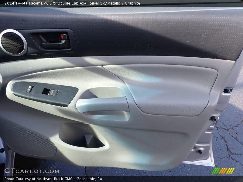 Silver Sky Metallic / Graphite 2014 Toyota Tacoma V6 SR5 Double Cab 4x4
