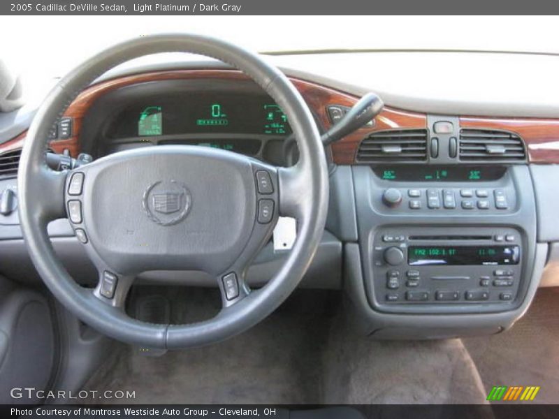 Light Platinum / Dark Gray 2005 Cadillac DeVille Sedan