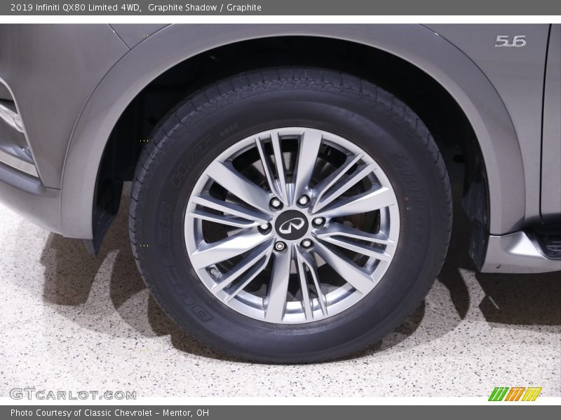 Graphite Shadow / Graphite 2019 Infiniti QX80 Limited 4WD