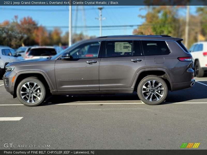  2021 Grand Cherokee L Overland 4x4 Granite Crystal Metallic