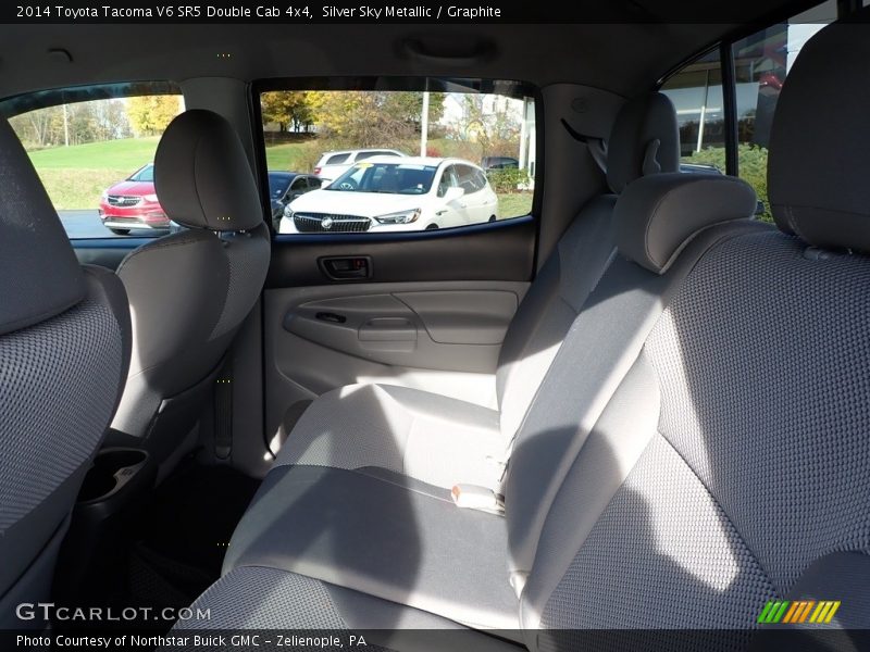 Silver Sky Metallic / Graphite 2014 Toyota Tacoma V6 SR5 Double Cab 4x4