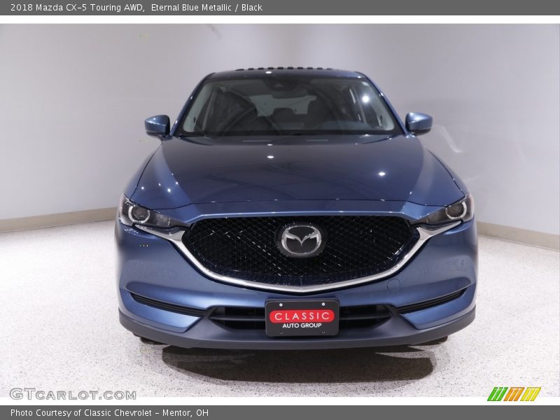 Eternal Blue Metallic / Black 2018 Mazda CX-5 Touring AWD