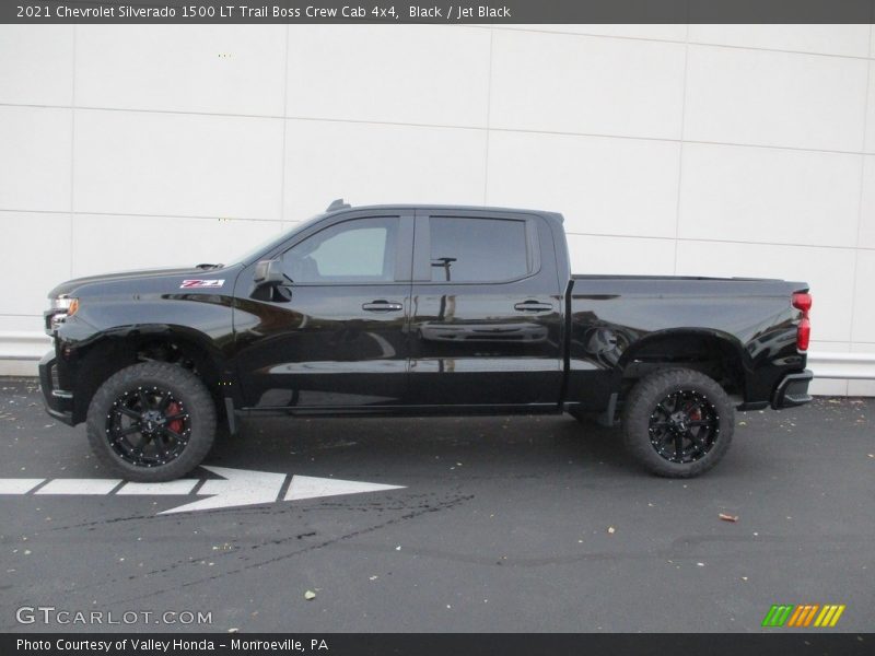 2021 Silverado 1500 LT Trail Boss Crew Cab 4x4 Black