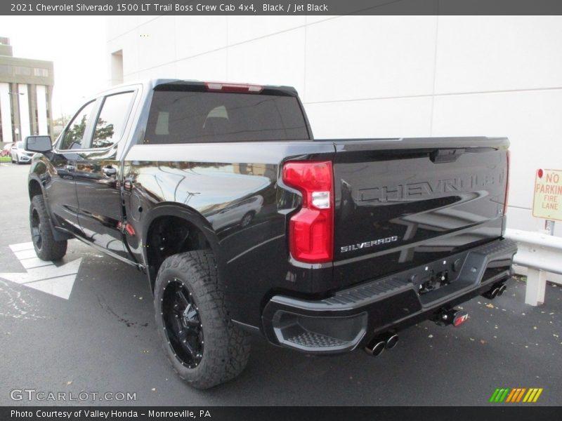 Black / Jet Black 2021 Chevrolet Silverado 1500 LT Trail Boss Crew Cab 4x4