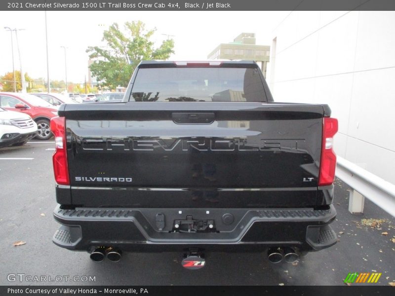 Black / Jet Black 2021 Chevrolet Silverado 1500 LT Trail Boss Crew Cab 4x4