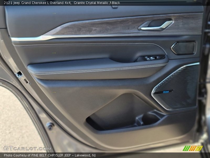 Granite Crystal Metallic / Black 2021 Jeep Grand Cherokee L Overland 4x4