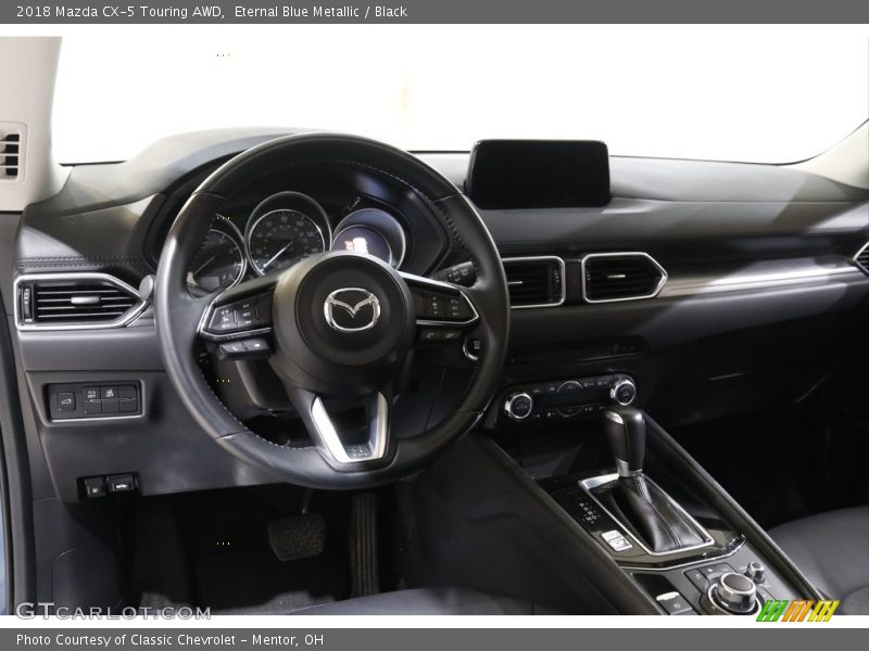 Eternal Blue Metallic / Black 2018 Mazda CX-5 Touring AWD