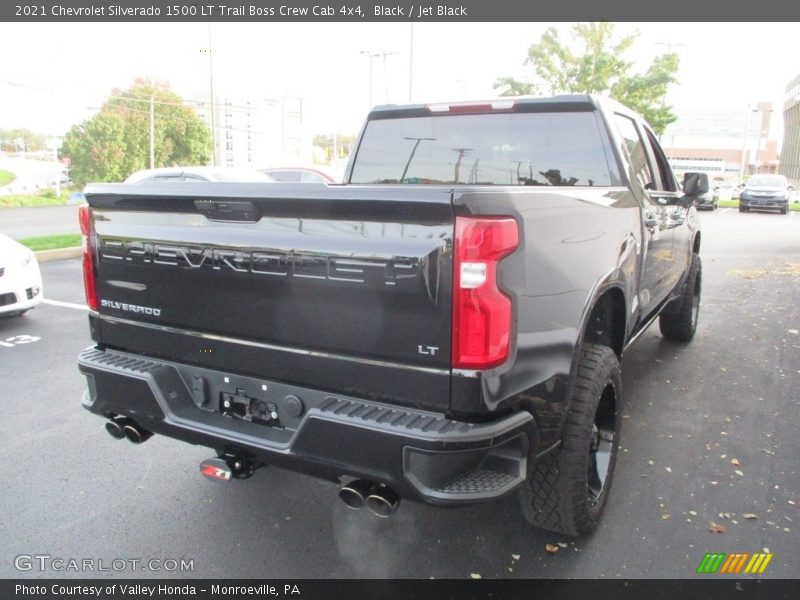 Black / Jet Black 2021 Chevrolet Silverado 1500 LT Trail Boss Crew Cab 4x4