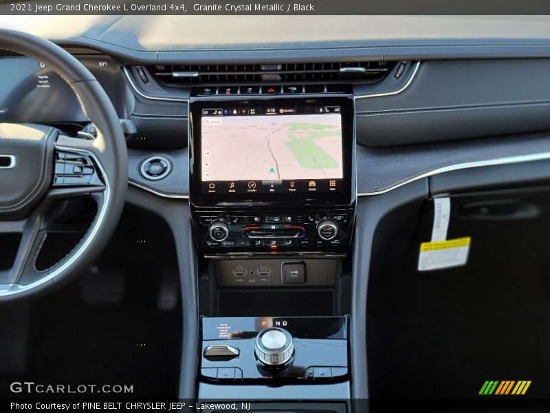 Granite Crystal Metallic / Black 2021 Jeep Grand Cherokee L Overland 4x4
