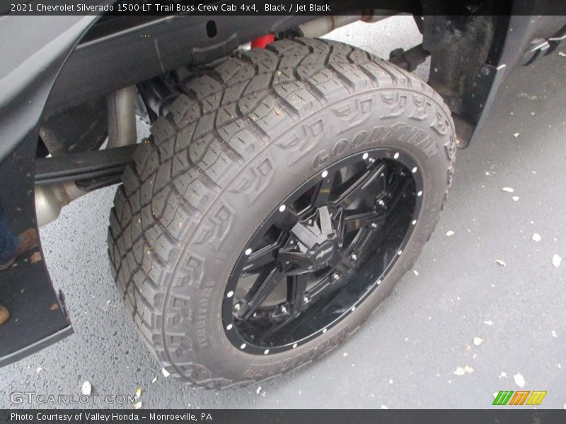 Black / Jet Black 2021 Chevrolet Silverado 1500 LT Trail Boss Crew Cab 4x4