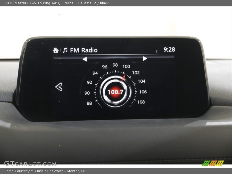 Eternal Blue Metallic / Black 2018 Mazda CX-5 Touring AWD