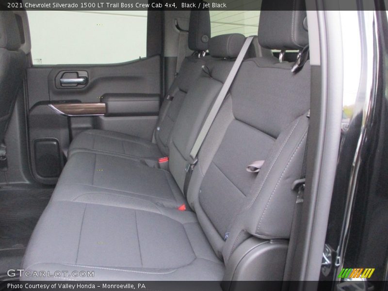 Rear Seat of 2021 Silverado 1500 LT Trail Boss Crew Cab 4x4