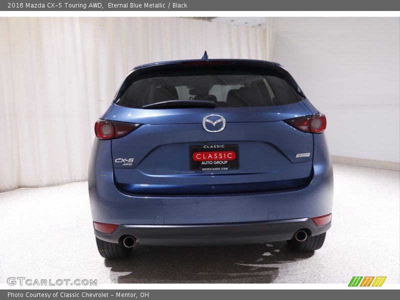 Eternal Blue Metallic / Black 2018 Mazda CX-5 Touring AWD