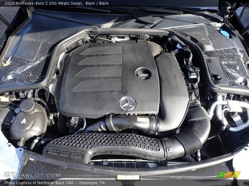 Black / Black 2020 Mercedes-Benz C 300 4Matic Sedan