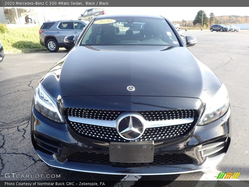 Black / Black 2020 Mercedes-Benz C 300 4Matic Sedan