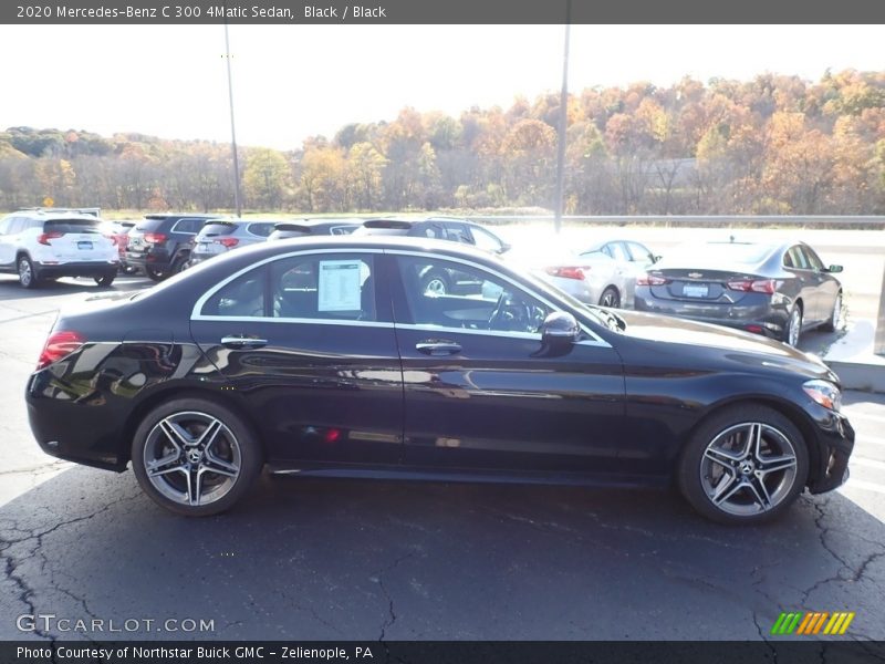 Black / Black 2020 Mercedes-Benz C 300 4Matic Sedan