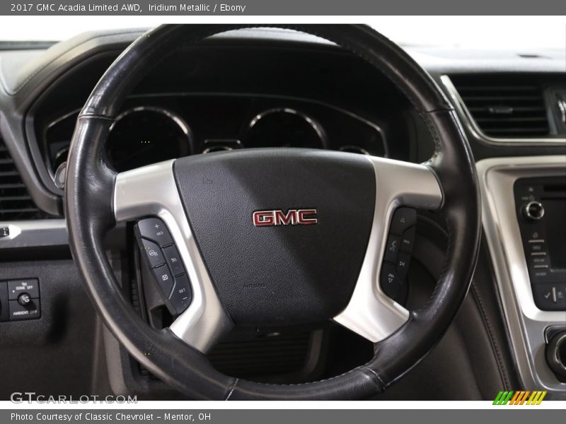 Iridium Metallic / Ebony 2017 GMC Acadia Limited AWD
